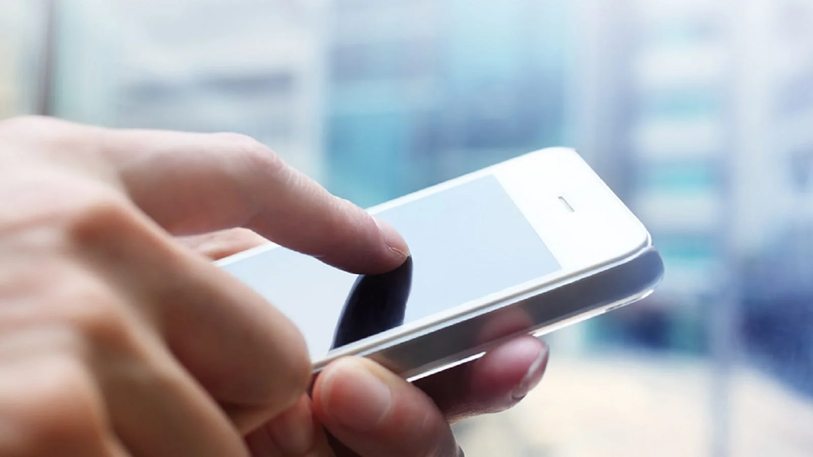 Female Making Phone Call On Mobile Device Stock Photo